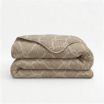 Lazy All in One dekbed Venzo Taupe-Zand 140x200