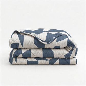 Lazy All in One dekbed Mado-Blauw 140x200