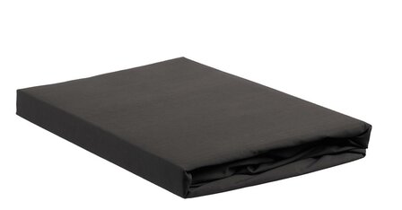 Ambiante hoeslaken katoen Anthracite