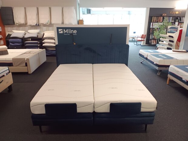 M Line Elite Elektrisch Verstelbare Boxspring "Showmodel Kapelle"